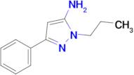 3-Phenyl-1-propyl-1H-pyrazol-5-amine