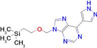 6-(1H-Pyrazol-4-yl)-9-((2-(trimethylsilyl)ethoxy)methyl)-9H-purine