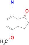 7-Methoxy-3-oxo-2,3-dihydro-1H-indene-4-carbonitrile