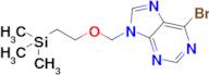 6-Bromo-9-((2-(trimethylsilyl)ethoxy)methyl)-9H-purine