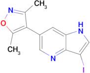 4-(3-Iodo-1H-pyrrolo[3,2-b]pyridin-6-yl)-3,5-dimethylisoxazole