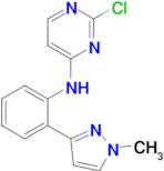 2-Chloro-N-(2-(1-methyl-1H-pyrazol-3-yl)phenyl)pyrimidin-4-amine