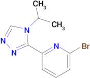 2-Bromo-6-(4-isopropyl-4H-1,2,4-triazol-3-yl)pyridine