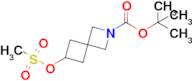 tert-Butyl 6-((methylsulfonyl)oxy)-2-azaspiro[3.3]heptane-2-carboxylate