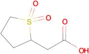 2-(1,1-Dioxidotetrahydrothiophen-2-yl)acetic acid