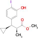 methyl (2S,3R)-3-cyclopropyl-3-(3-hydroxy-4-iodophenyl)-2-methylpropanoate