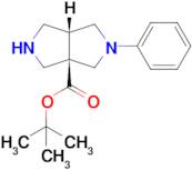 tert-Butyl (3aR,6aR)-2-phenylhexahydropyrrolo[3,4-c]pyrrole-3a(1H)-carboxylate