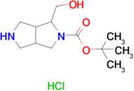 Tert-butyl 1-(hydroxymethyl)hexahydropyrrolo[3,4-c]pyrrole-2(1H)-carboxylate hydrochloride