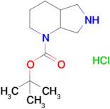 tert-Butyl octahydro-1H-pyrrolo[3,4-b]pyridine-1-carboxylate hydrochloride