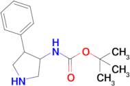 tert-Butyl 4-phenylpyrrolidin-3-ylcarbamate