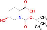 (2S,5S)-1-(Tert-Butoxycarbonyl)-5-hydroxypiperidine-2-carboxylic acid