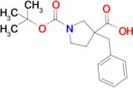 3-Benzyl-1-(tert-butoxycarbonyl)pyrrolidine-3-carboxylic acid