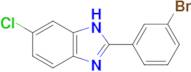 2-(3-Bromophenyl)-6-chloro-1H-benzo[d]imidazole