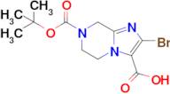 2-Bromo-7-(tert-butoxycarbonyl)-5,6,7,8-tetrahydroimidazo[1,2-a]pyrazine-3-carboxylic acid