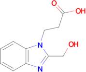 2-(Hydroxymethyl)-1H-benzimidazole-1-propanoic acid
