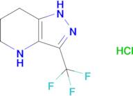 3-(Trifluoromethyl)-4,5,6,7-tetrahydro-1H-pyrazolo[4,3-b]pyridine hydrochloride