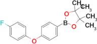 2-[4-(4-fluorophenoxy)phenyl]-4,4,5,5-tetramethyl-1,3,2-dioxaborolane