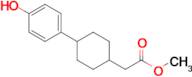 Methyl 2-(4-(4-hydroxyphenyl)cyclohexyl)acetate