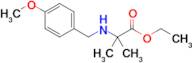 Ethyl 2-((4-methoxybenzyl)amino)-2-methylpropanoate