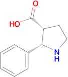 (2S,3R)-2-phenylpyrrolidine-3-carboxylic acid