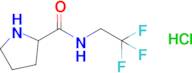 N-(2,2,2-trifluoroethyl)pyrrolidine-2-carboxamide hydrochloride