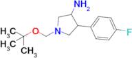 1-(tert-Butoxymethyl)-4-(4-fluorophenyl)pyrrolidin-3-amine