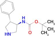 tert-Butyl ((3R,4S)-4-phenylpyrrolidin-3-yl)carbamate