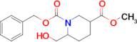 1-Benzyl 3-methyl 6-(hydroxymethyl)piperidine-1,3-dicarboxylate