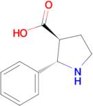 (2S,3S)-2-phenylpyrrolidine-3-carboxylic acid