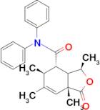 (3R,4S,5S,7aR)-3,5,6,7a-Tetramethyl-1-oxo-N,N-diphenyl-1,3,3a,4,5,7a-hexahydroisobenzofuran-4-ca...