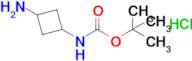 tert-Butyl (3-aminocyclobutyl)carbamate hydrochloride