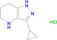 3-Cyclopropyl-4,5,6,7-tetrahydro-1H-pyrazolo[4,3-b]pyridine hydrochloride