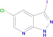 5-CHLORO-3-IODO-1H-PYRAZOLO[3,4-B]PYRIDINE
