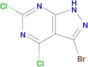 3-BROMO-4,6-DICHLORO-1H-PYRAZOLO[3,4-D]PYRIMIDINE