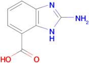 2-amino-1H-1,3-benzodiazole-7-carboxylic acid