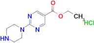 ETHYL 2-(PIPERAZIN-1-YL)PYRIMIDINE-5-CARBOXYLATE HCL