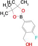 [2-FLUORO-5-(4,4,5,5-TETRAMETHYL-[1,3,2]DIOXABOROLAN-2-YL)-PHENYL]-METHANOL