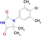 1-(4-BROMO-3,5-DIMETHYLPHENYL)-5,5-DIMETHYLIMIDAZOLIDINE-2,4-DIONE