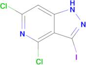 4,6-DICHLORO-3-IODO-1H-PYRAZOLO[4,3-C]PYRIDINE