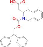 (S)-2-(2-(((9H-FLUOREN-9-YL)METHOXY)CARBONYL)-1,2,3,4-TETRAHYDROISOQUINOLIN-3-YL)ACETIC ACID