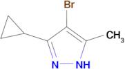 4-BROMO-3-CYCLOPROPYL-5-METHYL-1H-PYRAZOLE