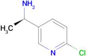 (R)-1-(6-CHLOROPYRIDIN-3-YL)ETHAN-1-AMINE