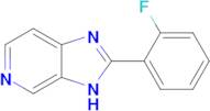 2-(2-fluorophenyl)-3H-imidazo[4,5-c]pyridine