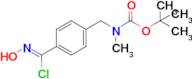 (Z)-TERT-BUTYL 4-(CHLORO(HYDROXYIMINO)METHYL)BENZYL(METHYL)CARBAMATE