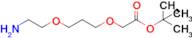 TERT-BUTYL 2-(3-(2-AMINOETHOXY)PROPOXY)ACETATE