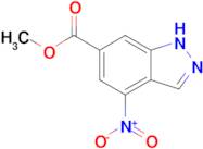 METHYL 4-NITRO-1H-INDAZOLE-6-CARBOXYLATE