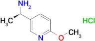 (R)-1-(6-METHOXYPYRIDIN-3-YL)ETHANAMINE HCL