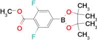 METHYL 2,6-DIFLUORO-4-(4,4,5,5-TETRAMETHYL-1,3,2-DIOXABOROLAN-2-YL)BENZOATE