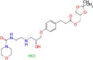 ((S)-2,2-DIMETHYL-1,3-DIOXOLAN-4-YL)METHYL 3-(4-((S)-2-HYDROXY-3-((2-(MORPHOLINE-4-CARBOXAMIDO)E...