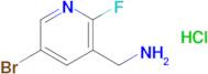 (5-BROMO-2-FLUOROPYRIDIN-3-YL)METHANAMINE HCL